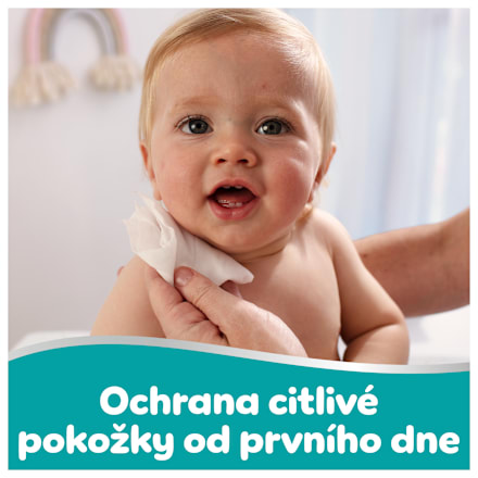 vlhčené ubrousky 99 % vody 3x60 ks Pampers