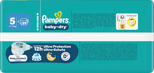 Windeln Gr. 5 (11-16 kg) Pampers baby-dry