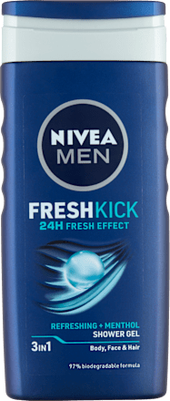 Férfi tusfürdő, Freshkick NIVEA MEN