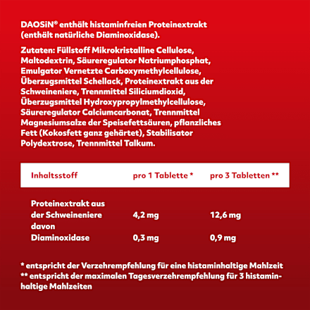DAOSIN Tabletten 120 St DAOSiN