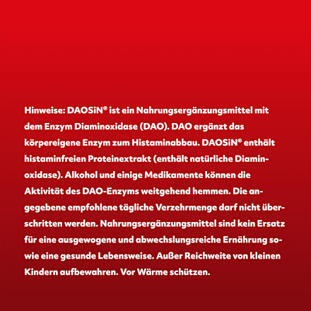 DAOSIN Tabletten 120 St DAOSiN