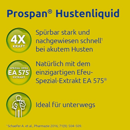 Prospan Efeubltter-Trockenextrakt Hustenliquid 21 x 5 ml mit  Mentholgeschmack, 105 ml