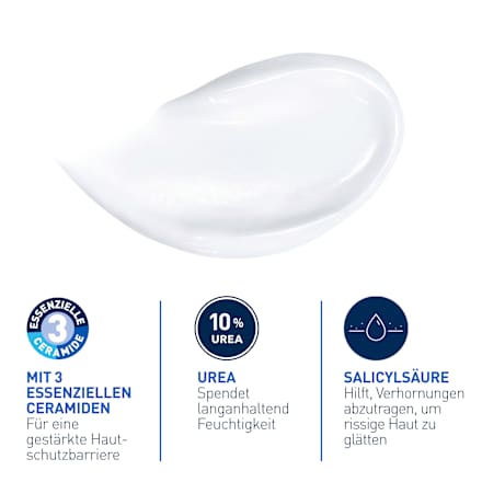 CeraVe SA Urea Glättende Feuchtigkeitscreme CeraVe