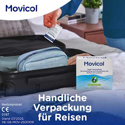 MOVICOL Beutel 100 á 13,8 g Pulver zur Herstellung einer Lösung zum Einnehmen Movicol