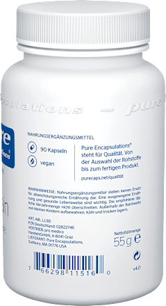 pure encapsulation L-LYSIN Aminosäure  Kapseln 90 St pure encapsulations