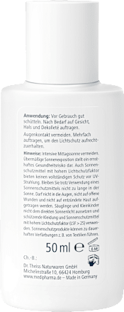 medipharma cosmetics Olivenöl Gesichtsfluid LSF 50+  medipharma cosmetics
