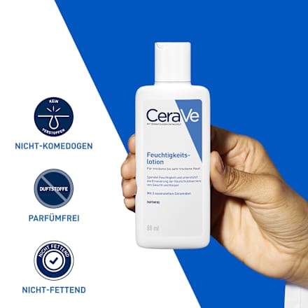 CeraVe Feuchtigkeitslotion Für trockene bis sehr trockene Haut CeraVe