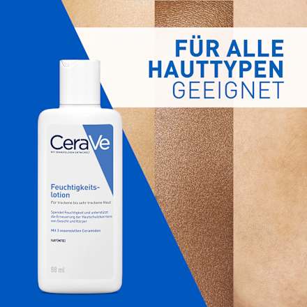 CeraVe Feuchtigkeitslotion Für trockene bis sehr trockene Haut CeraVe