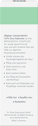 Allgäuer Latschenkiefer Fußcreme Urea 10% Allgäuer LatschenKiefer
