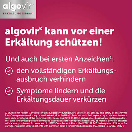 algovir ERKÄLTUNGSSPRAY Effekt 20ml algovir