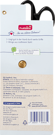 Bastelschere schwarz Profissimo