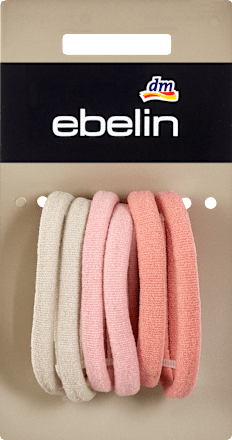 Haargummis in drei Farben ebelin