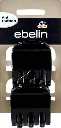 Mollette per capelli nere anti scivolamento ebelin