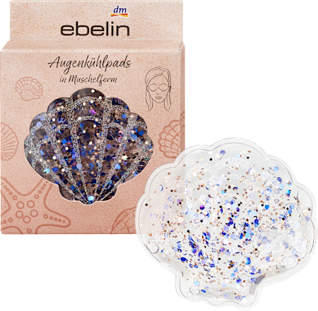Augenpads Muschelform Coastal Breeze ebelin
