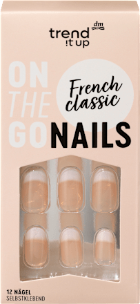 Künstliche Nägel On-The-Go Nails French Classic trend !t up