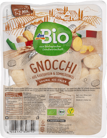 Gnocchi original aus Italien dmBio