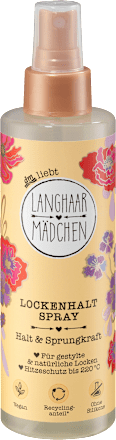 Lockenhaltspray Langhaarmädchen