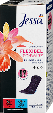 Slipeinlagen Flexibel Schwarz Jessa