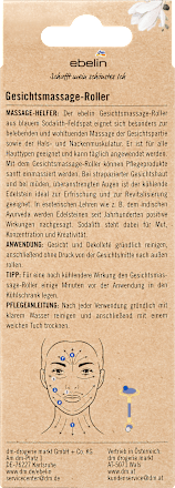 Gesichtsmassageroller aus Sodalith-Feldspat ebelin