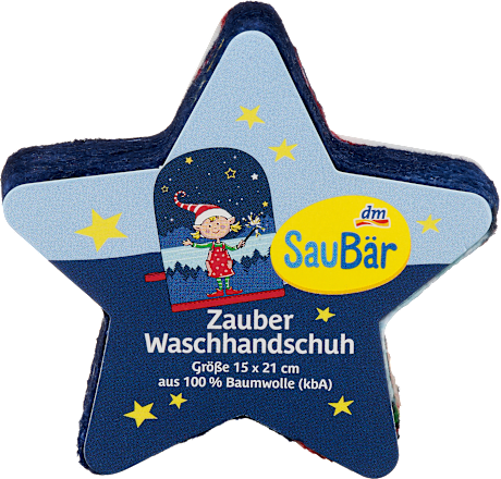 Waschhandschuhe Zauber SauBär