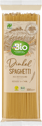 Nudeln Spaghetti aus Dinkel dmBio