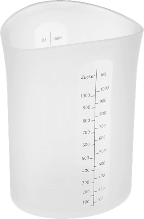 Wohlfühlzeit Messbecher aus Silikon Profissimo
