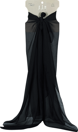 Pareo-Tuch schwarz keine Marke