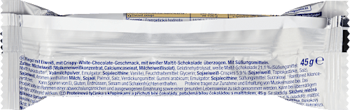 Proteinriegel Crispy White Chocolate Sportness