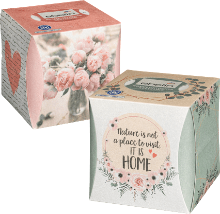 Kozmetičke maramice reciklirane, više vrsta ebelin