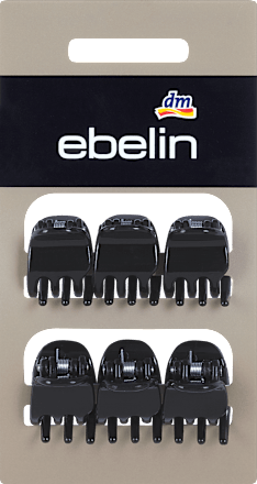 Haarklammern Mini schwarz ebelin