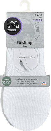 Ponožky ťapky, veľ. 35-38 - biele Legstra
