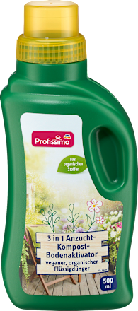 Universaldünger Flüssig 3in1 Anzucht-Kompost-Bodenaktivator Profissimo