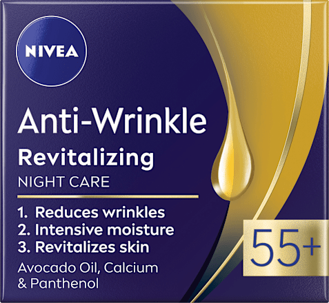 Nachtcreme Revitalisierend Anti-Falten 55+ NIVEA