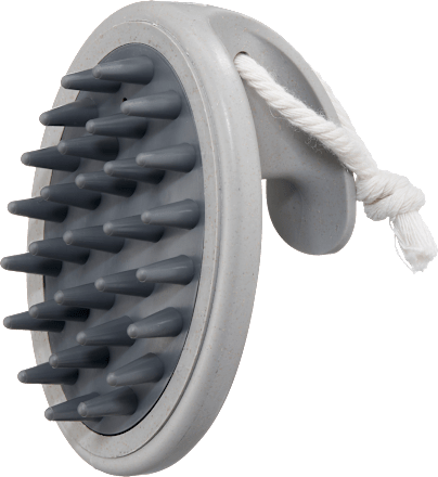 Samponozó és fejbőrmasszírozó kefe, többféle ebelin