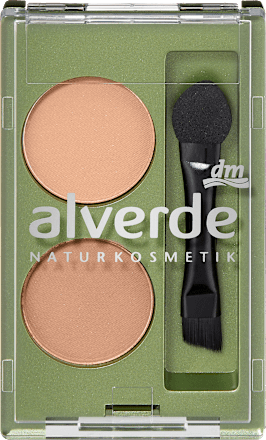 Augenbrauenpuder Duo 01 alverde NATURKOSMETIK