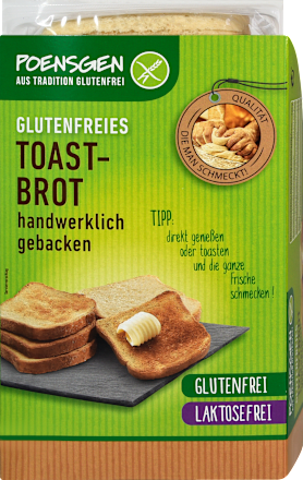Toastbrot glutenfrei POENSGEN