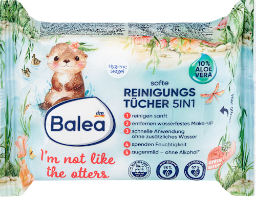 Abschminktücher 5in1 I'm not like the otters Balea