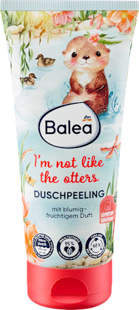 Peeling Dusche I'm not like the otters Balea