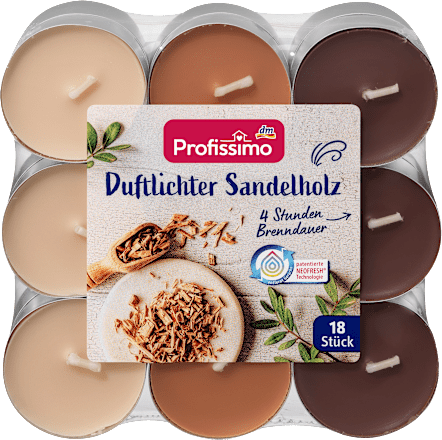 Duftlichter Sandelholz Profissimo