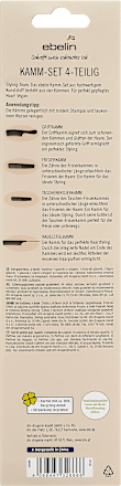 Kammset 4-teilig ebelin