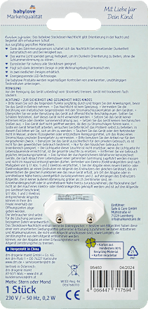 Steckdosennachtlicht sortiert babylove