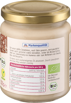 Sesammus Tahin dmBio