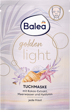 Golden Light Tuchmaske Balea