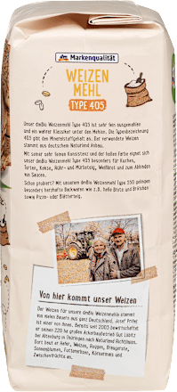 Weizenmehl Type 405 dmBio