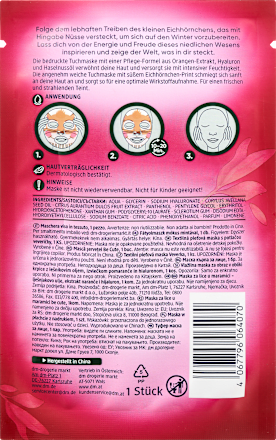 Tuchmaske Eichhörnchen be cute Balea