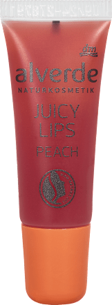 Lipgloss Juicy Lips Peach alverde NATURKOSMETIK