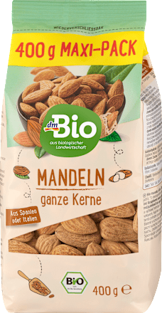 Bio rjavi mandlji, MAXI pakiranje dmBio