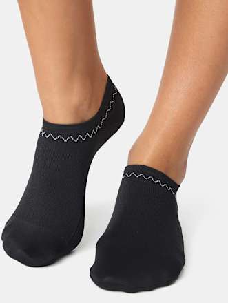 Schuhsöckchen schwarz Gr. 39-42 nur die