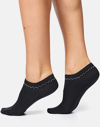 Schuhsöckchen schwarz Gr. 35-38 nur die