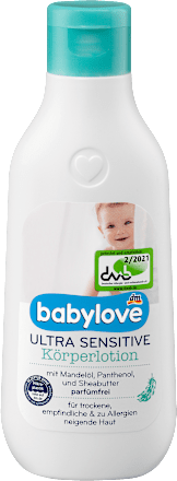 Baby Körperlotion ultra sensitive babylove